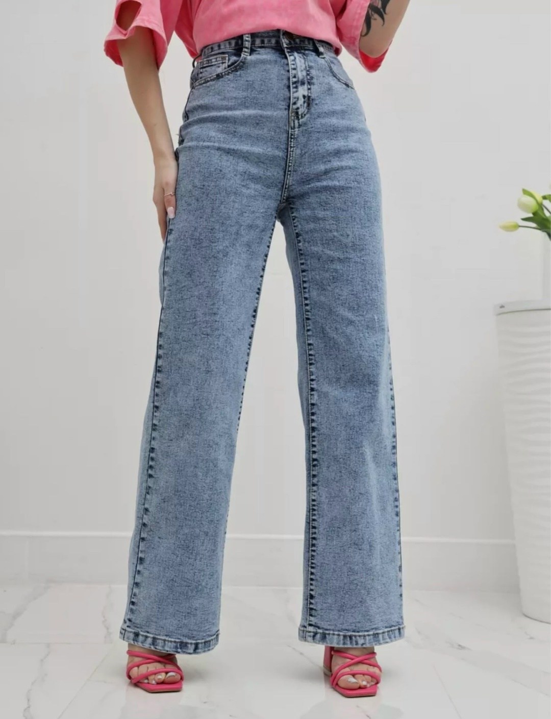 джинсы женские широкие,джинсы прямые широкие,женские джинсы,модные джинсы,широкие джинсы