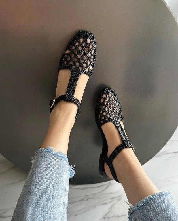 балетки сеточка,балетки сетка,туфли балетки в сеточку araz цвет черный,туфли женские сетчатые на плоской подошве,сетчатые балетки