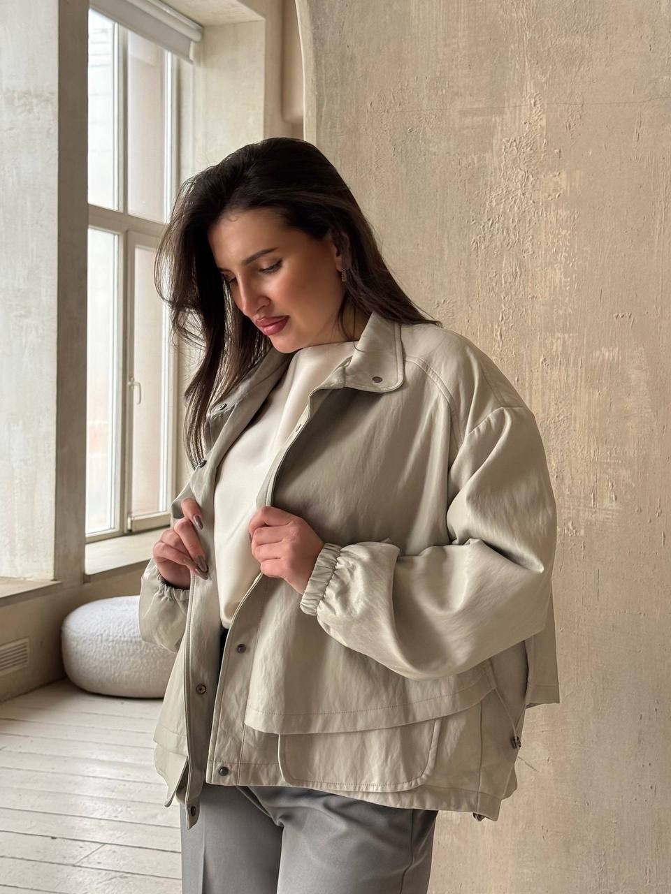 повседневная куртка,куртка свободного кроя,легкая куртка,куртка,короткая куртка