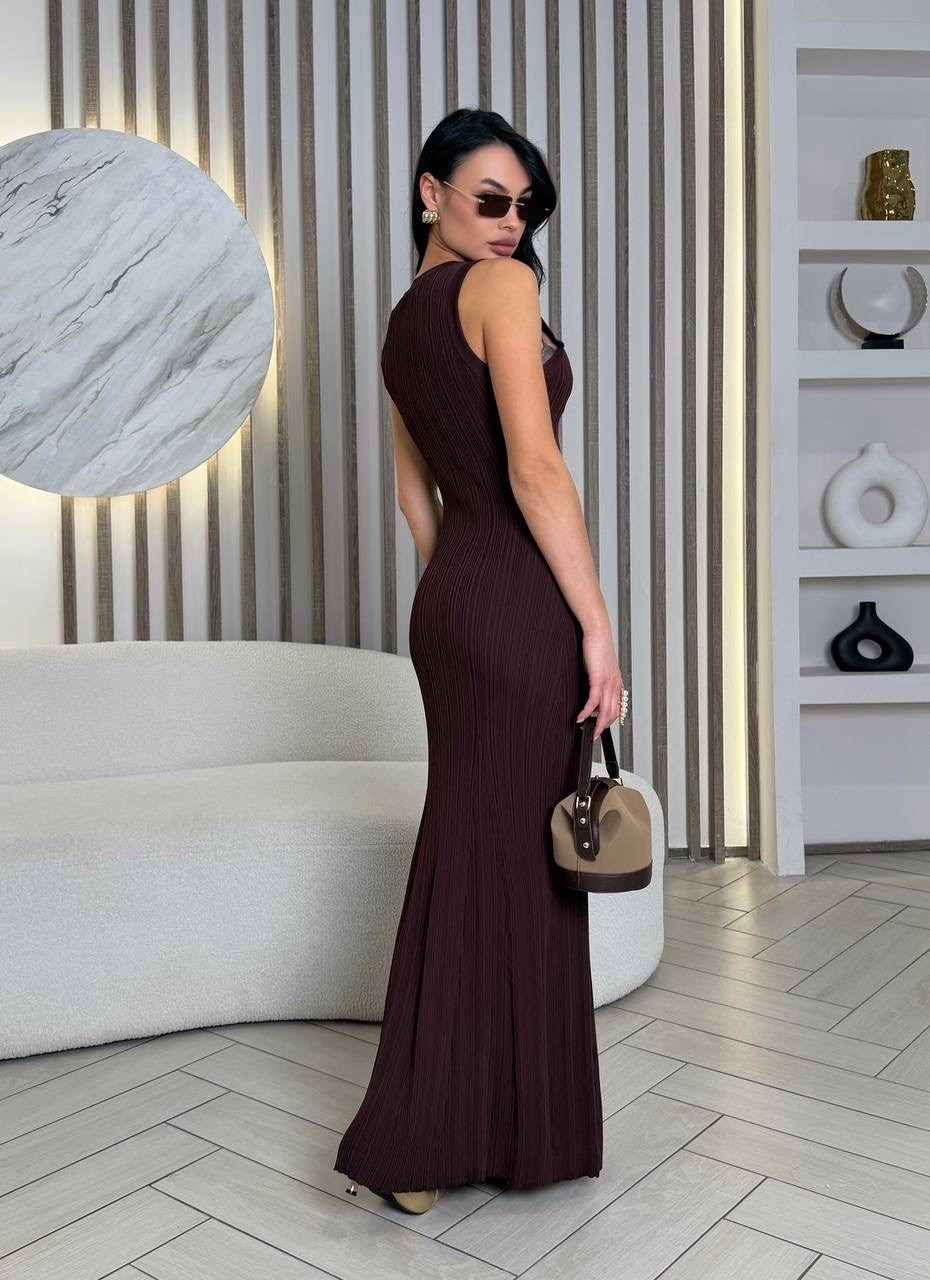 трикотажное платье,платье стиль,платье коричневое,платье,платье женской