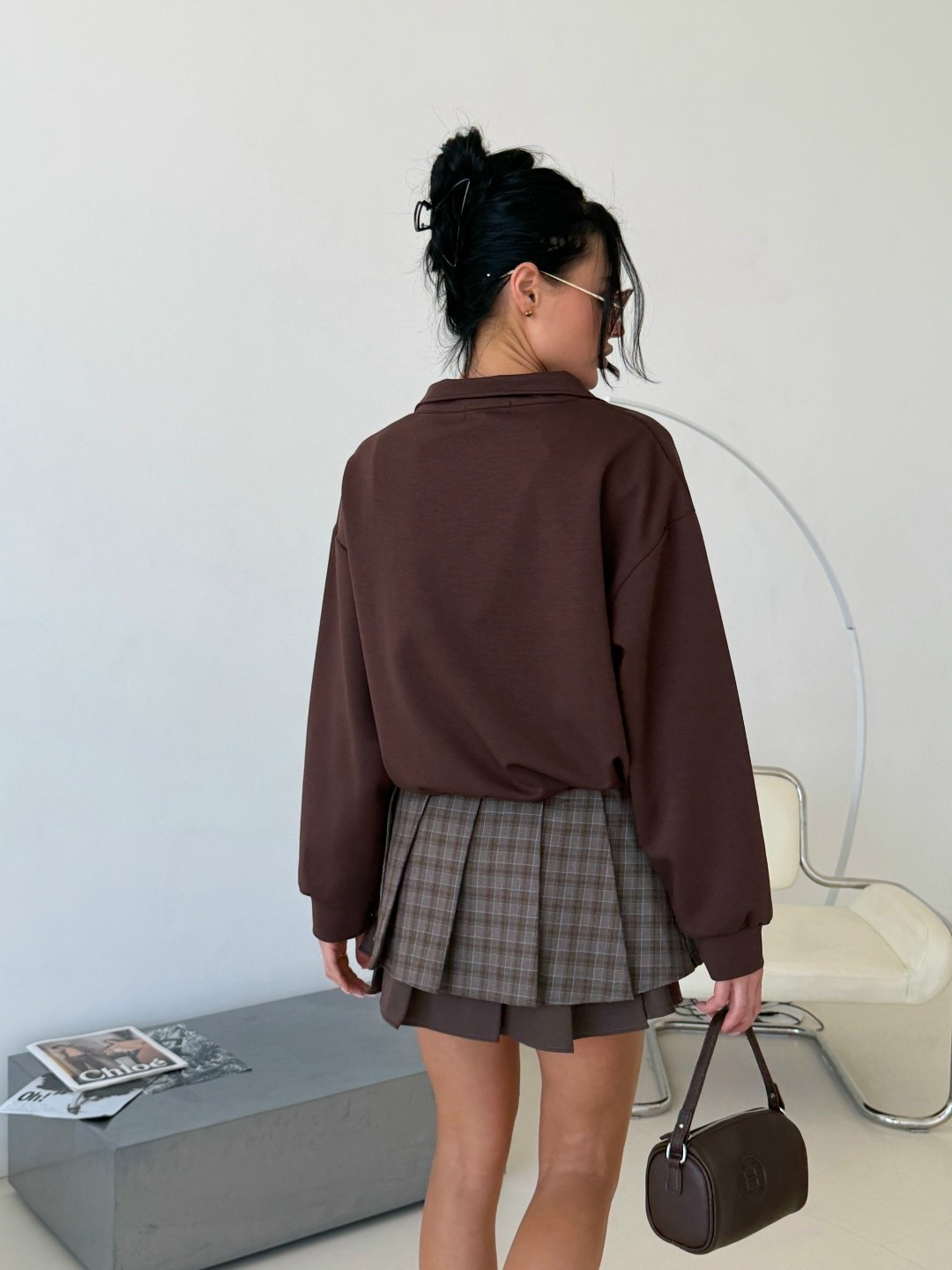 стильная кофта,костюм с юбкой,костюм двойка miu miu с юбкой,свитер оверсайз,кофта женская