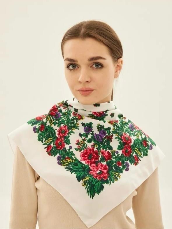 женский платок,платки павловопосадские,платок,платок женский русский стиль,павлопосадские платки