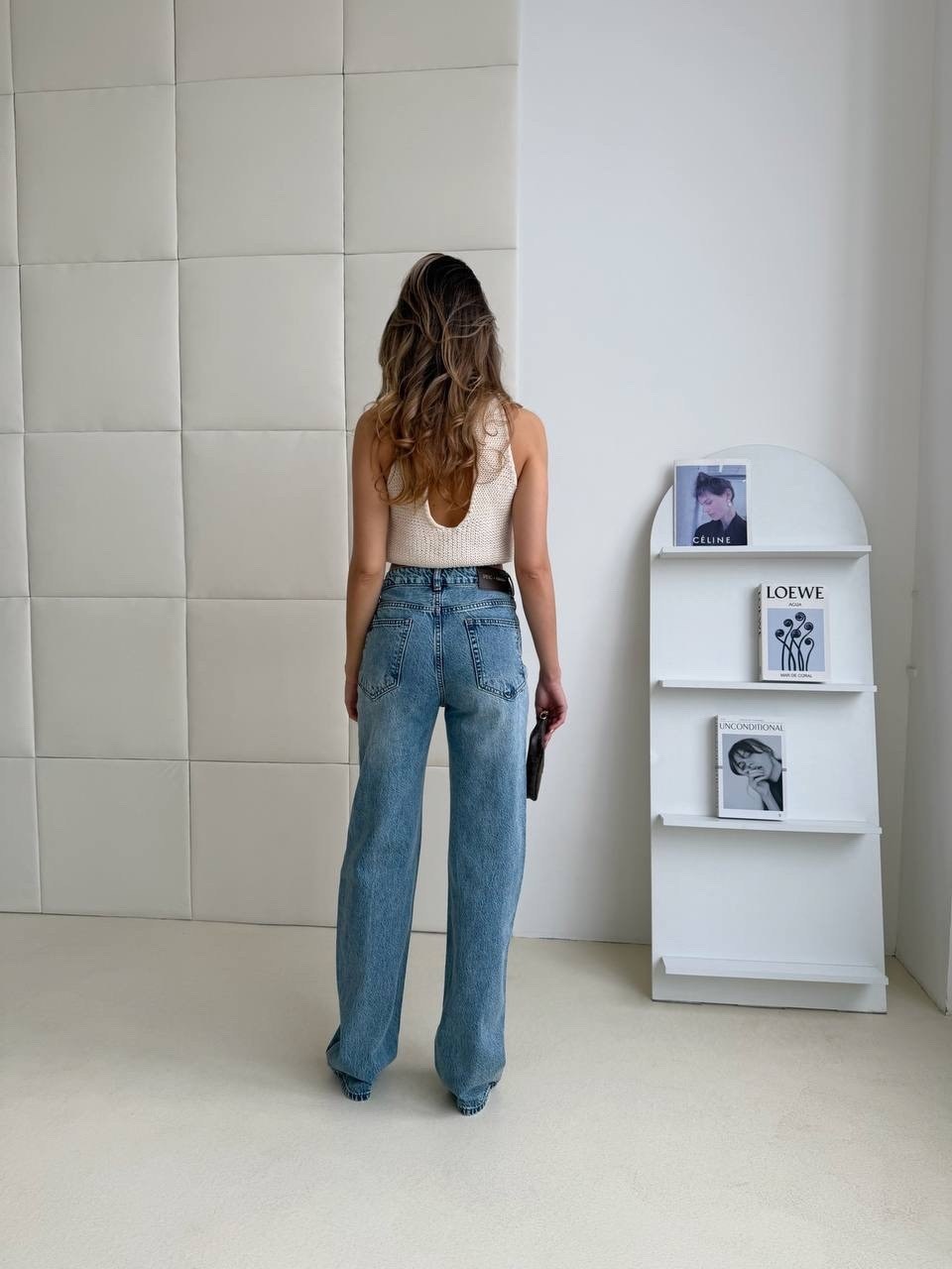 джинсы с высокой талией,джинсы,джинсы женские,прямые джинсы,голубые джинсы