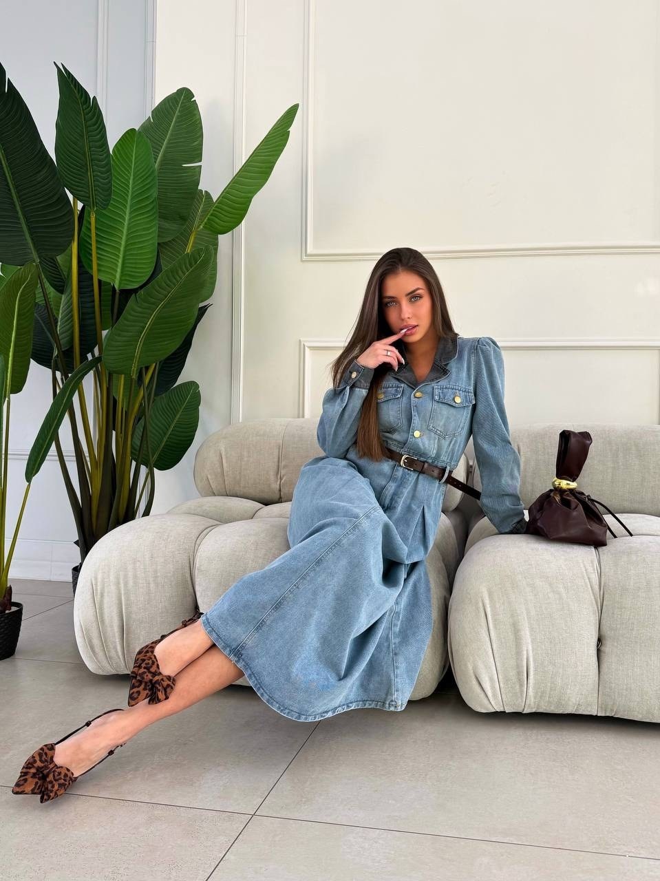 джинсовое платье,джинсовое платье женское,джинсовое платье сарафан миди style spark,платье длинное джинсовое,джинсовое платье-рубашка длины миди