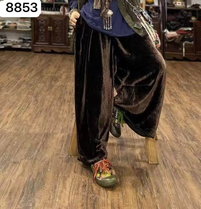 вельветовые штаны широкие,широкие брюки,широкие вельветовые брюки,штаны плиссированные широкие,брюки модный стиль