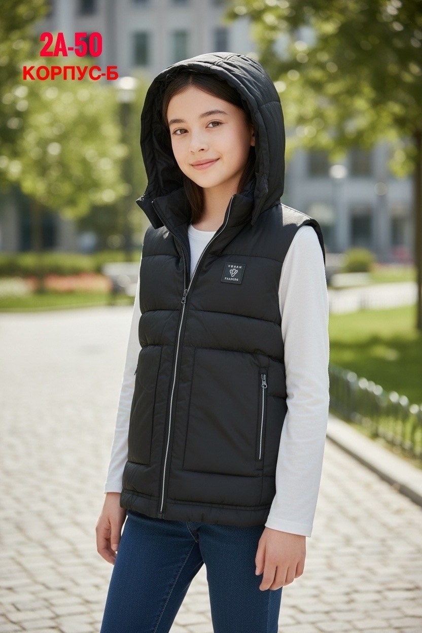 жилет для подростка,жилет детский,жилет утепленная,жилетка подростковая,демисезонный жилет