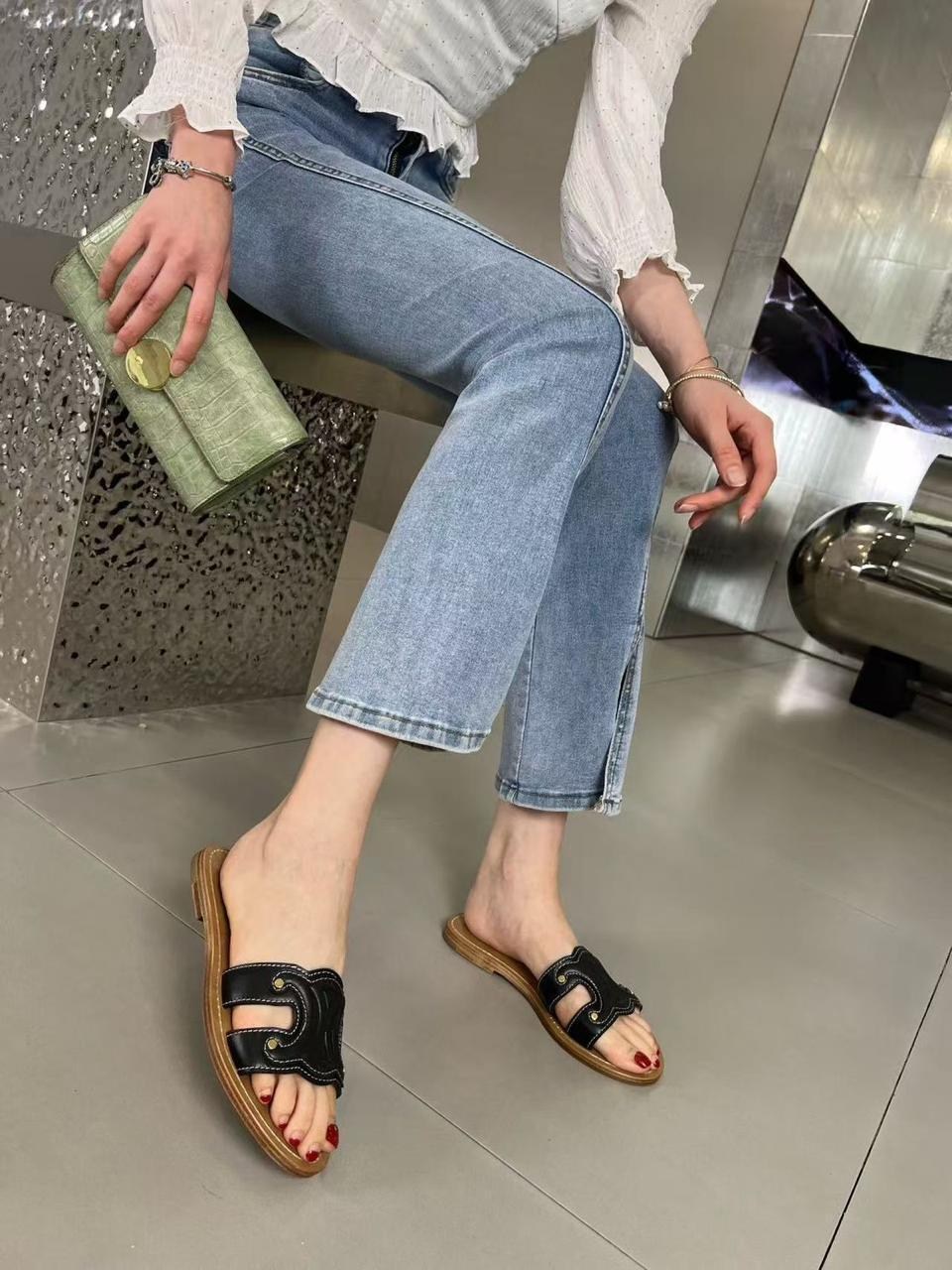 женские шлепанцы,шлепанцы celine,шлепки женские,шлепанцы летние женские,