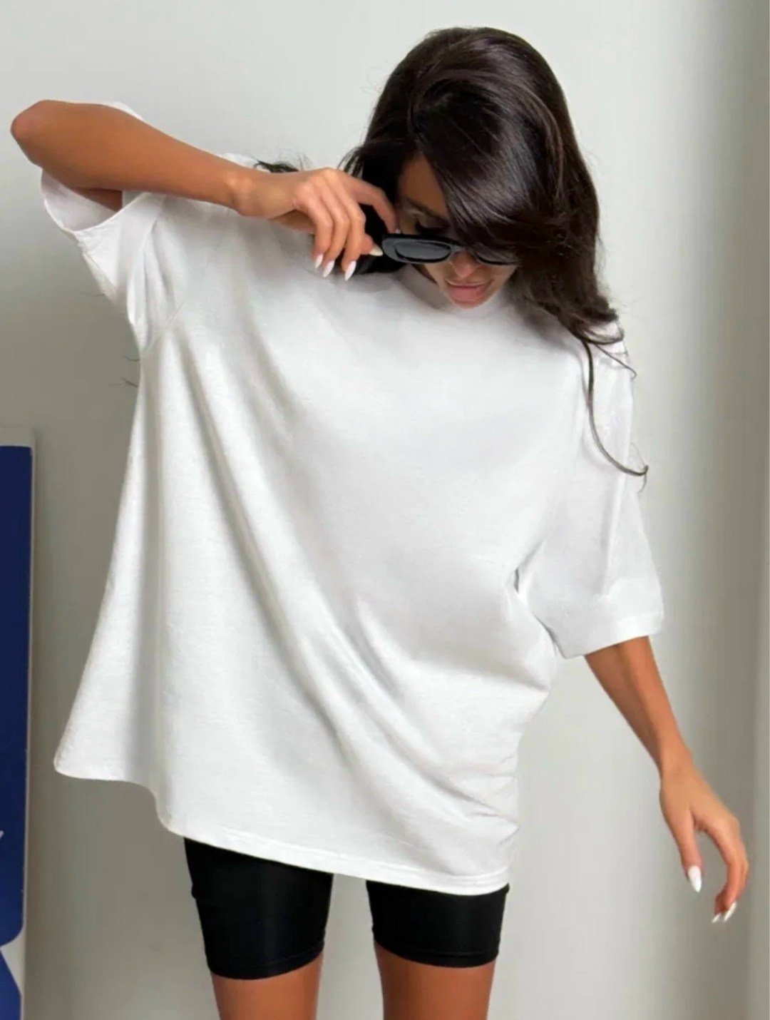 футболка женская оверсайз белая хлопок,белая футболка оверсайз,футболка оверсайз,женская футболка оверсайз,женская футболка
