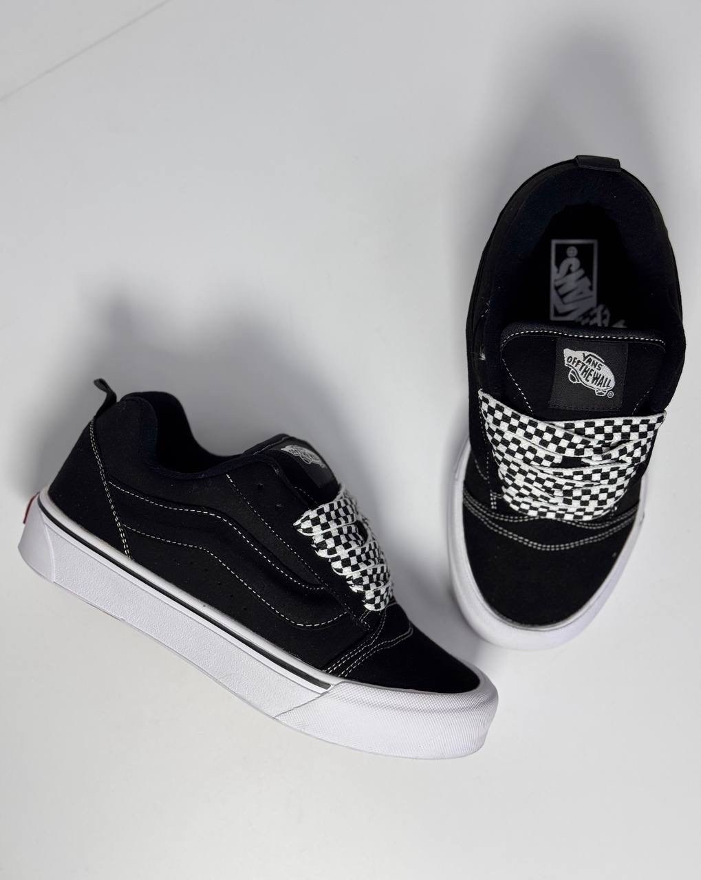 ,кроссовки vans,кеды vans,кеды vans knu skool,кеды vans knu school вансы дутые черные vans