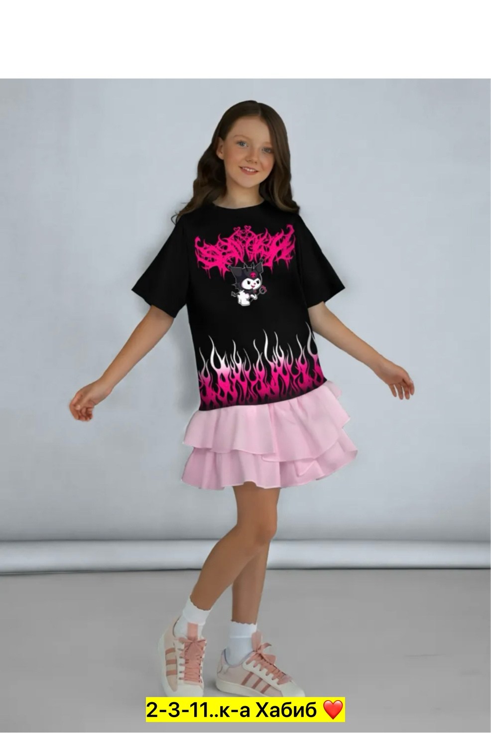 футболка девочки черный розовый короткий размер 44 хлопок светится в темноте,фосфорные футболки,футболка девочки черный, розовый короткий, размер 46 хлопок светится в темноте,светящаяся футболка,футбо