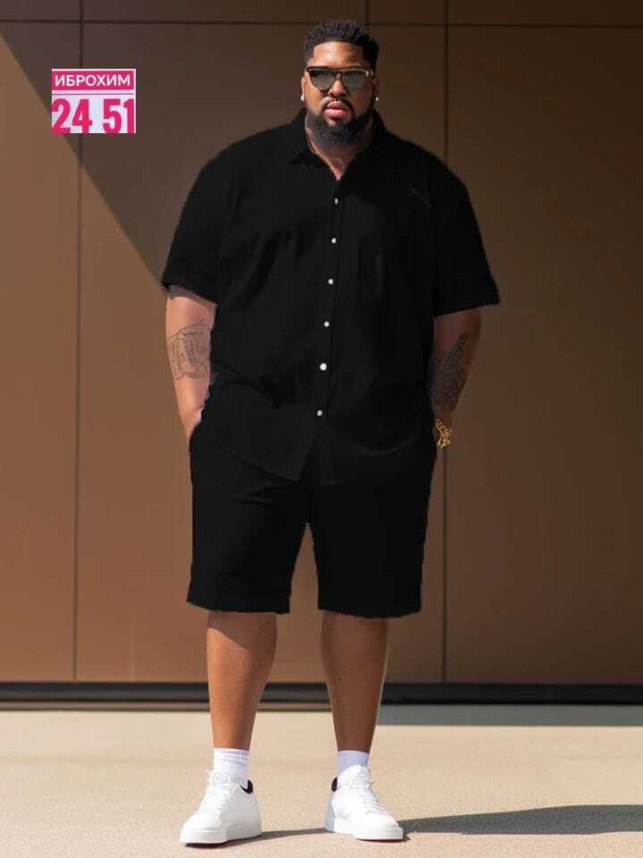костюм двойка мужской,мужские летние костюмы,мужские летние шорты,костюм мужской,рубашка с коротким рукавом и шорты