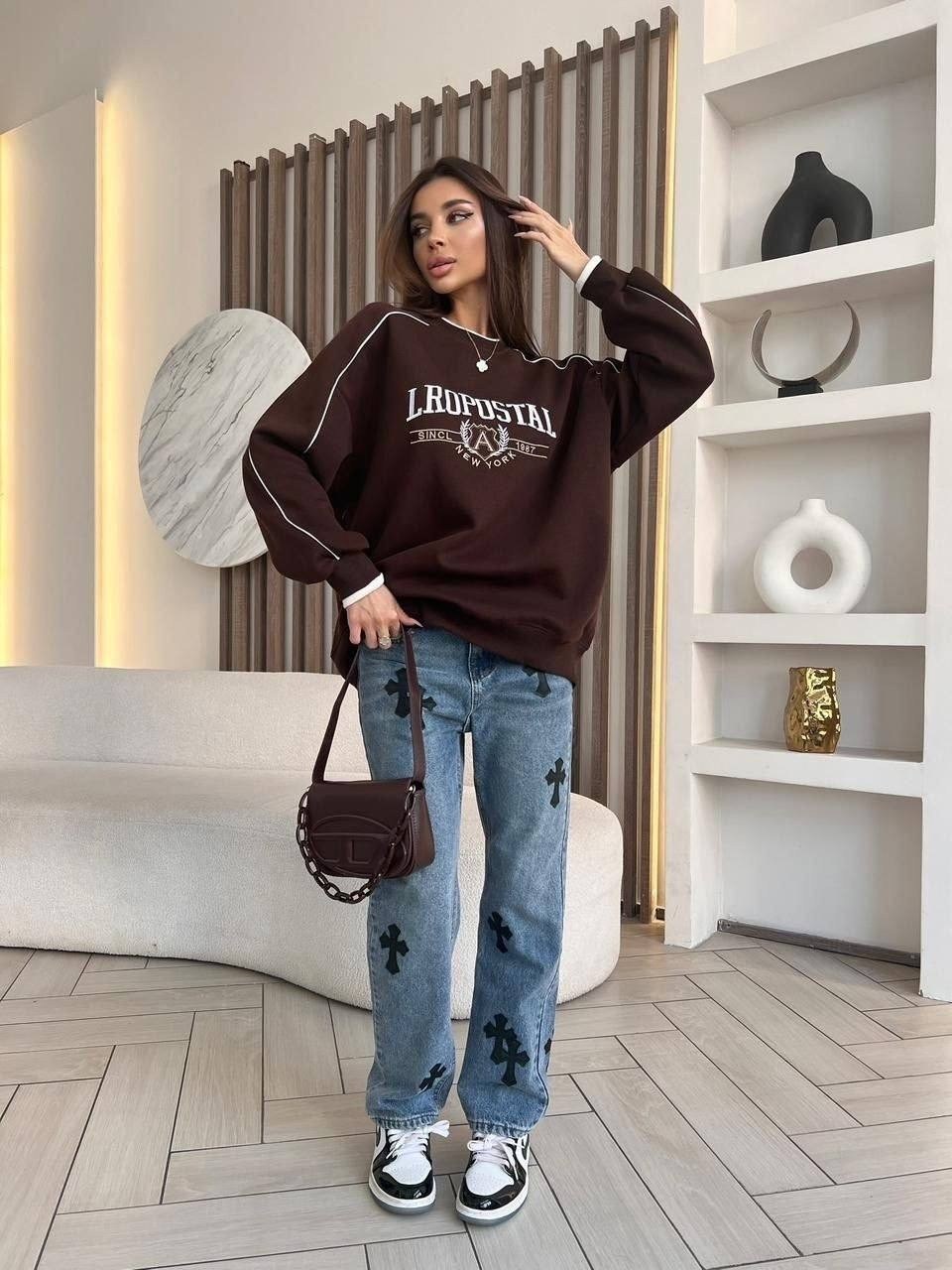 свитшот женский,свитшот женский оверсайз likisha fashion,свитшот оверсайз,свитшот,кофта женская