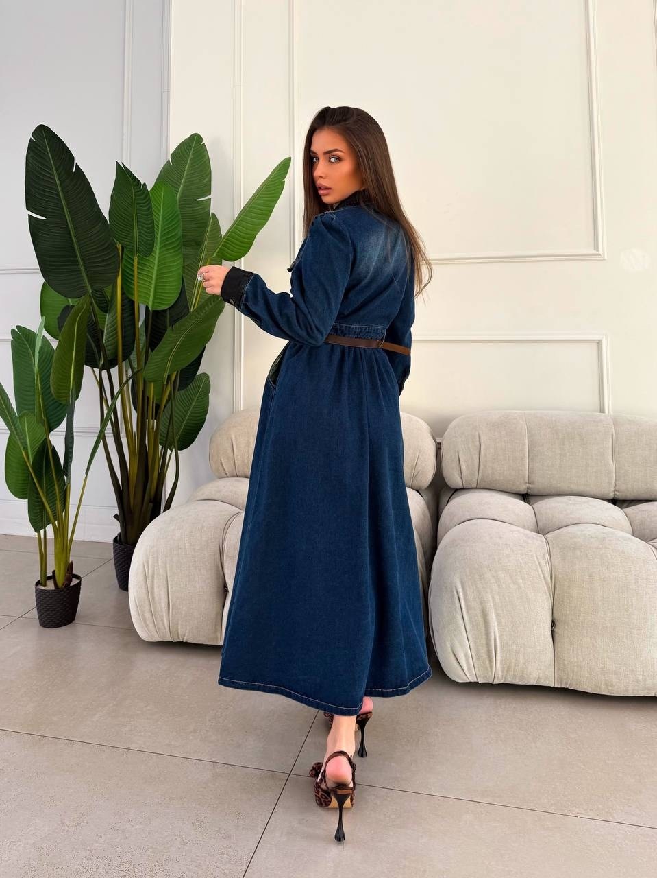 джинсовое платье,джинсовое платье женское,джинсовое платье сарафан миди style spark,платье длинное джинсовое,джинсовое платье-рубашка длины миди