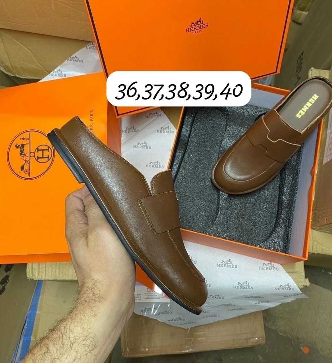 ,замшевые мюли, hermes,гермес ,эрмес тапки