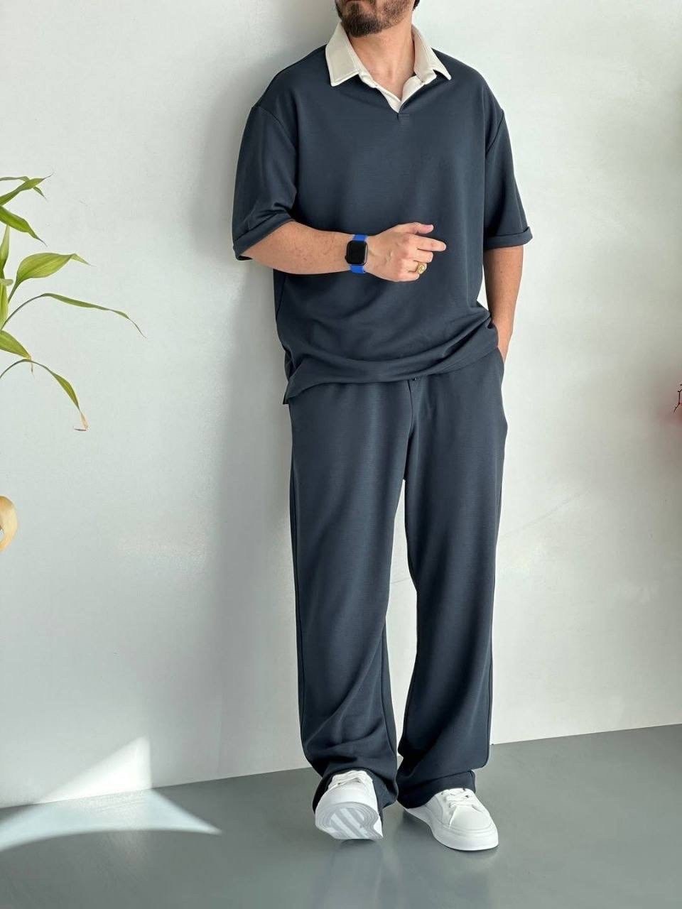 повседневный костюм,костюм с брюками и футболкой,мужская мода,костюм с брюками,мужской спортивный костюм