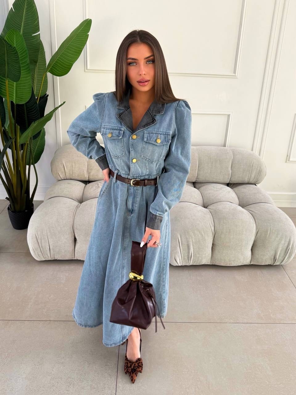 джинсовое платье,джинсовое платье женское,джинсовое платье сарафан миди style spark,платье длинное джинсовое,джинсовое платье-рубашка длины миди