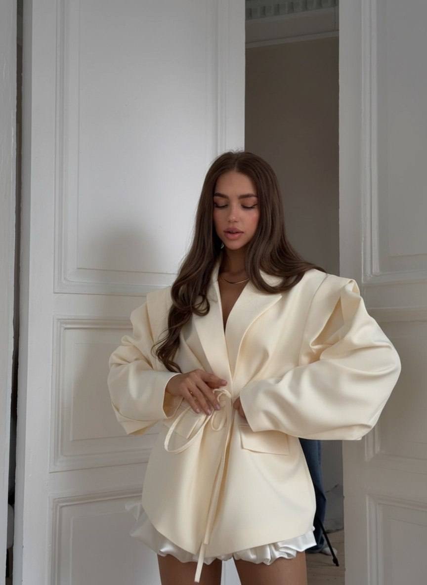 пиджак женский оверсайз,объемные рукава,пиджак оверсайз,пиджак оверсайз с объемными рукавами gn sister collection,пиджак оверсайз серый