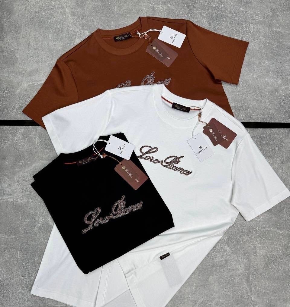 мужская футболка,футболки для мужчин,футболка loro piana,футболка,мужская мода