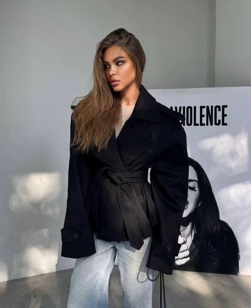 кожаная куртка,женский костюм,одежда для женщин,куртка кожаная удлиненная оверсайз темно-коричневого цвета