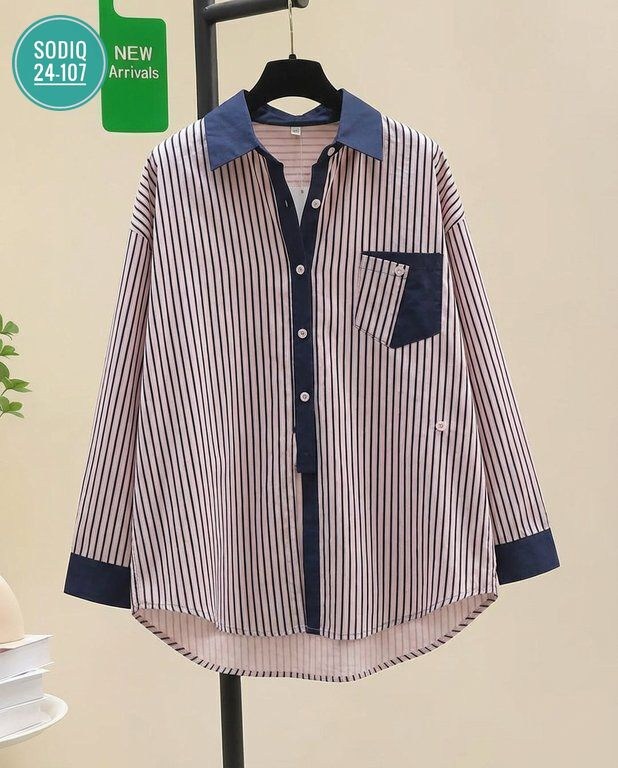 женская рубашка в полоску,женская рубашка,женская модная рубашка в полоску,розовая рубашка,рубашка в розовую полоску женская