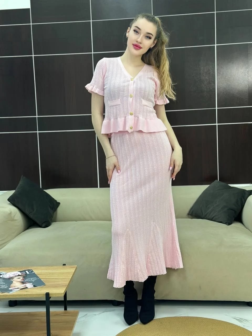 платья,девушка,красное платье,платье вязаное лапша,женские костюмы