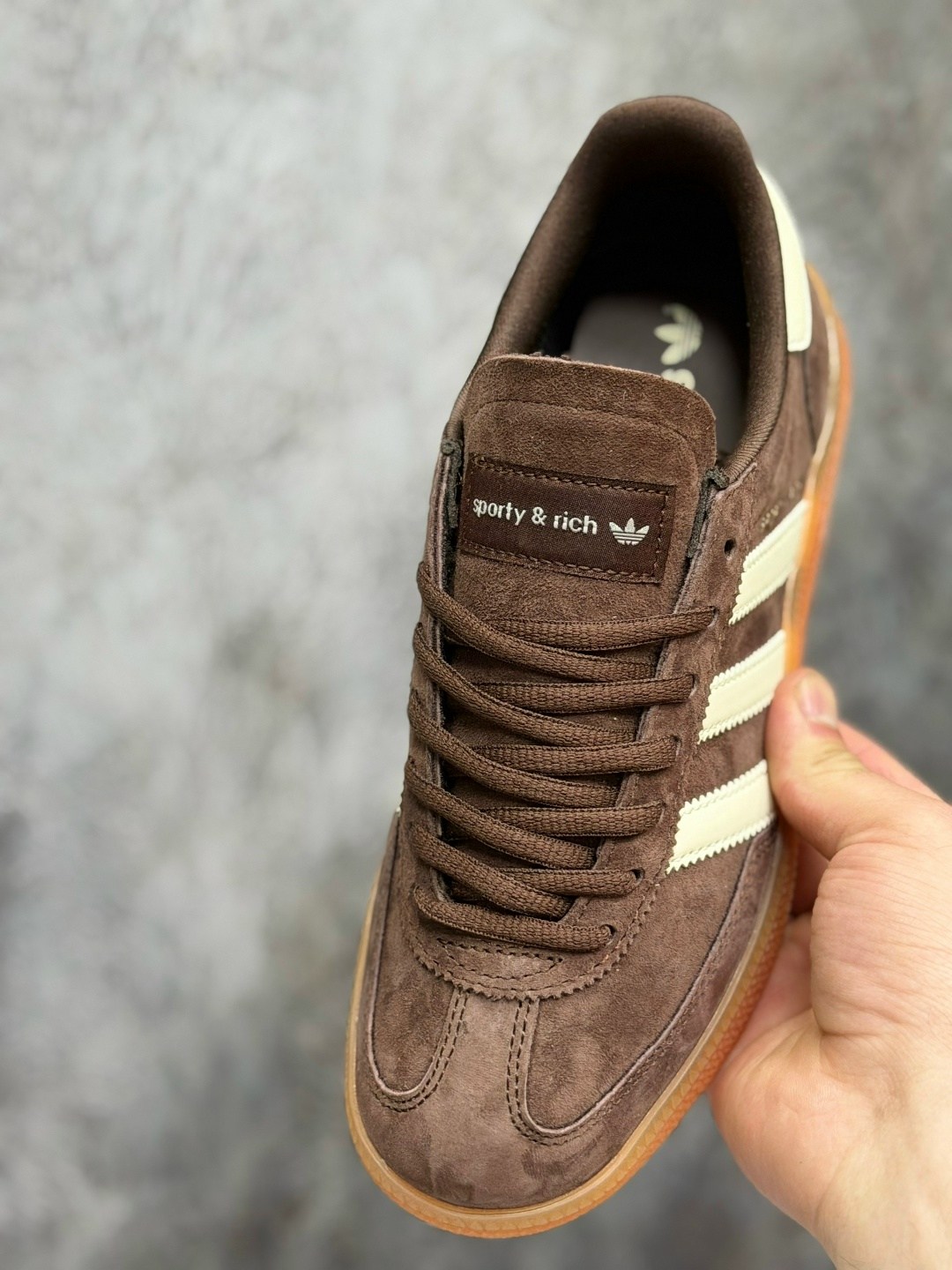 кроссовки adidas handball spezial,кроссовки adidas spezial,adidas sporty & rich,кроссовки adidas,кеды adidas handball spezial sporty & rich brown