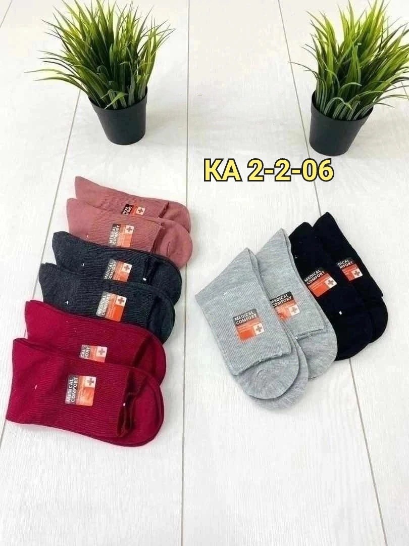 носки женские 10 пар разного цвета,носки женские 10 пар,комплект цветных женских носков,женские носки хлопок medi,женские носки