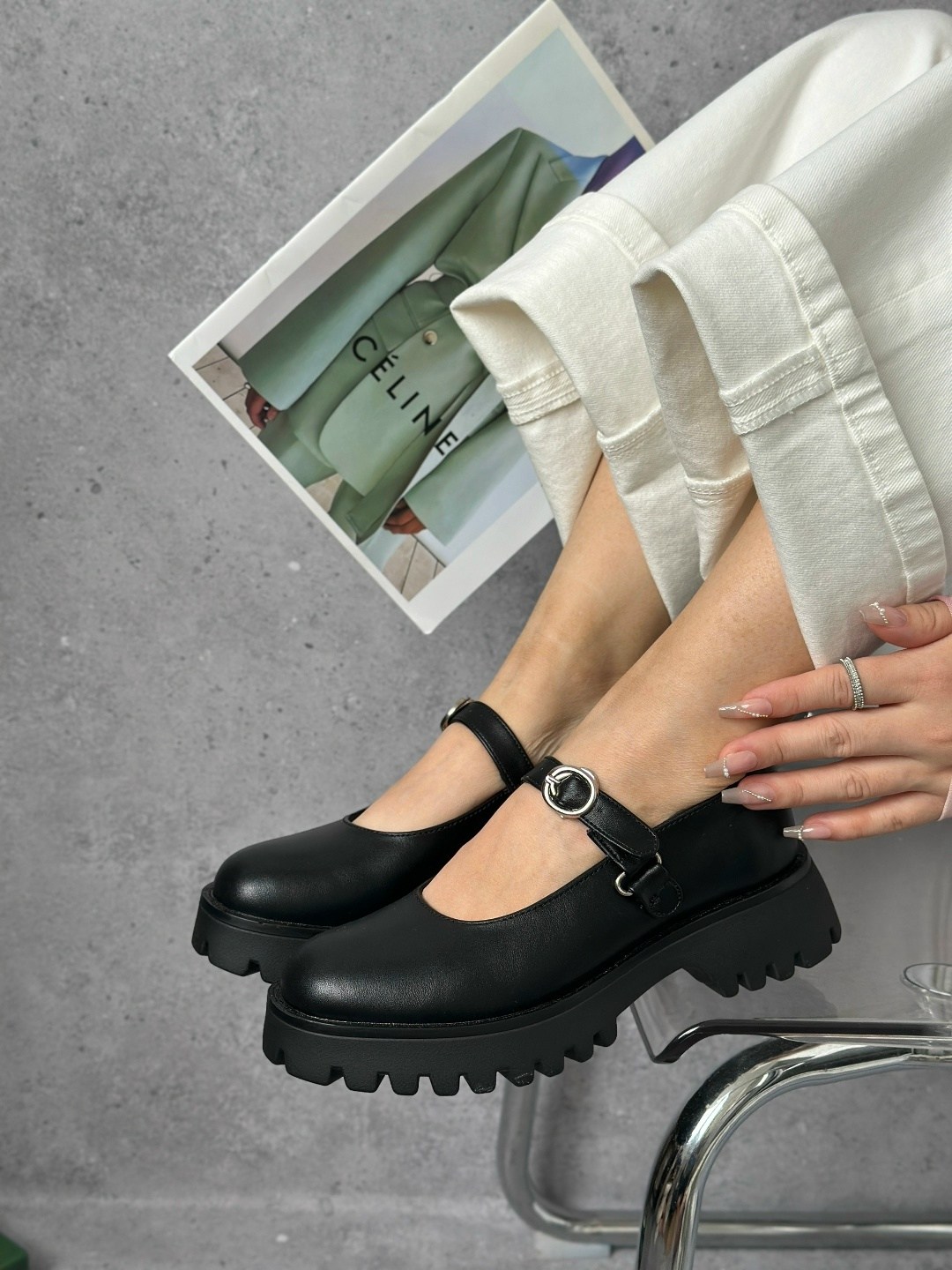 туфли женские,,туфли мэри джейн лоферы,женская ,туфли лоферы на платформе