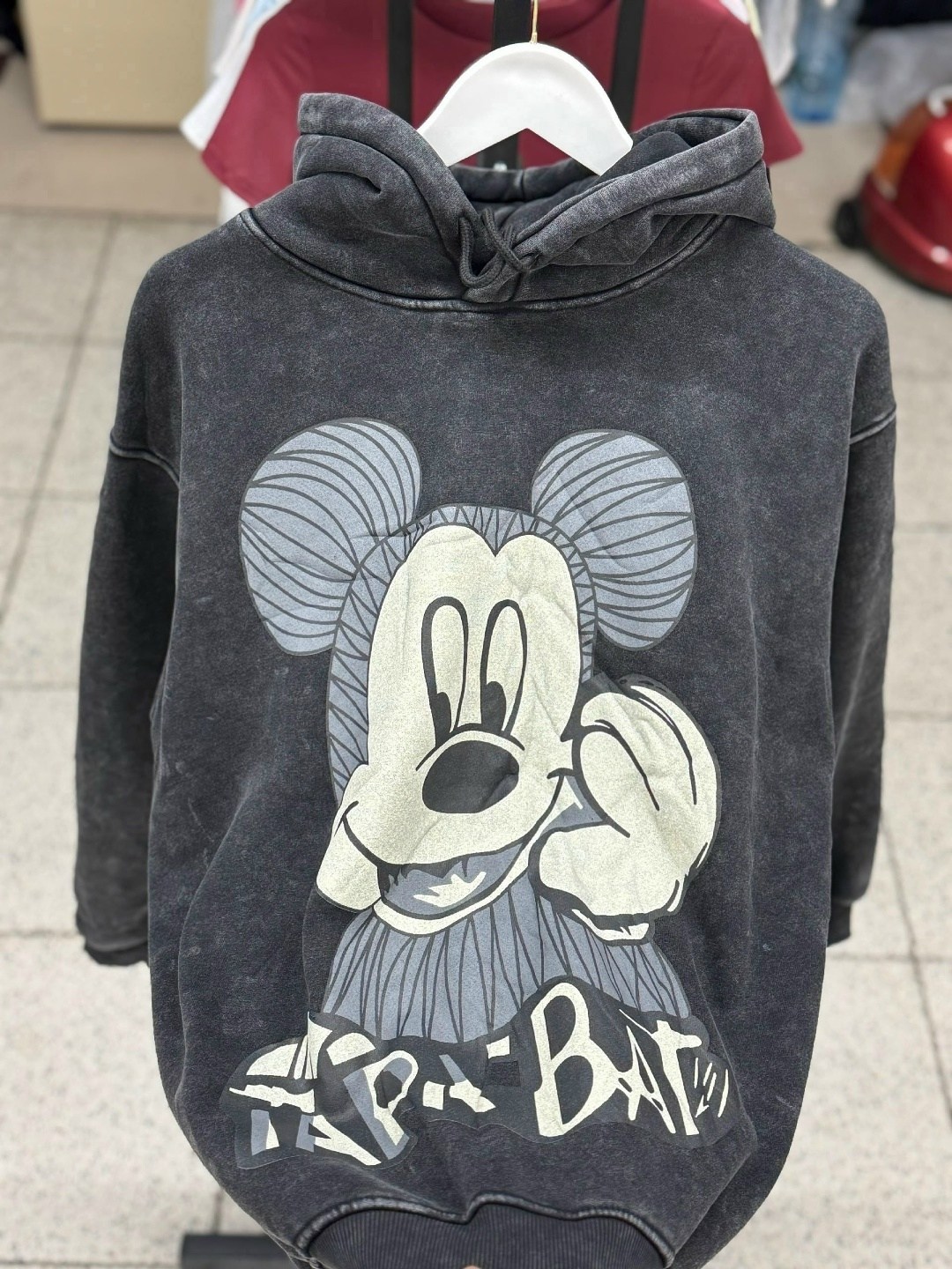 disney mickey mouse mineral wash hoodie,h&m pink disney hoodie,толстовка,кофта женская,pink mickey mouse hoodie h&m