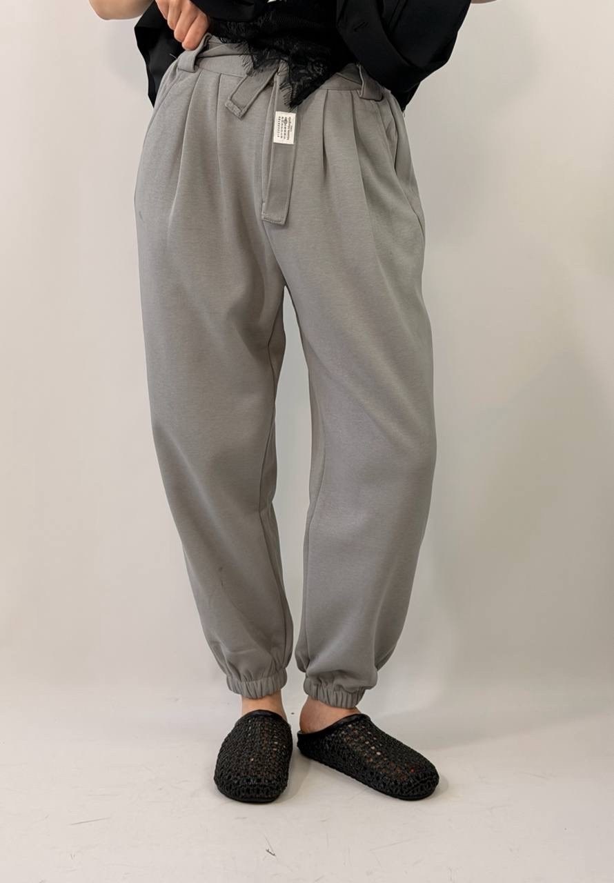 спортивные брюки женские finn flare fae110119 серые xl,штаны спортивные оверсайз широкие,джоггеры оверсайз,брюки джоггеры,спортивные штаны