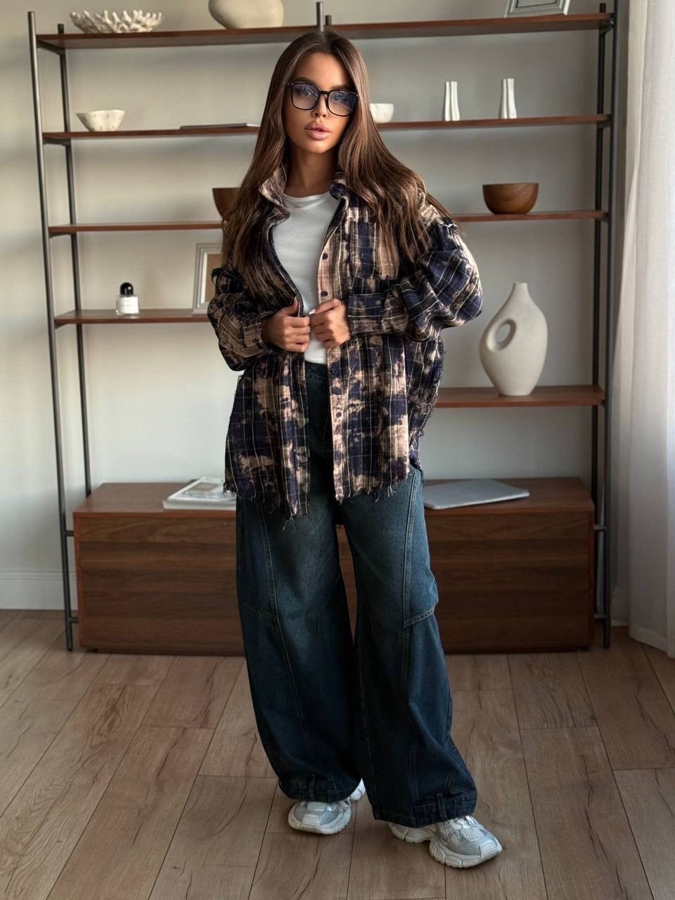 рубашка в клетку оверсайз,рубашка в клетку женская,рубашка в клетку,рубашка в клетку оверсайз на кнопках,рубашка в клетку оверсайз удлиненная