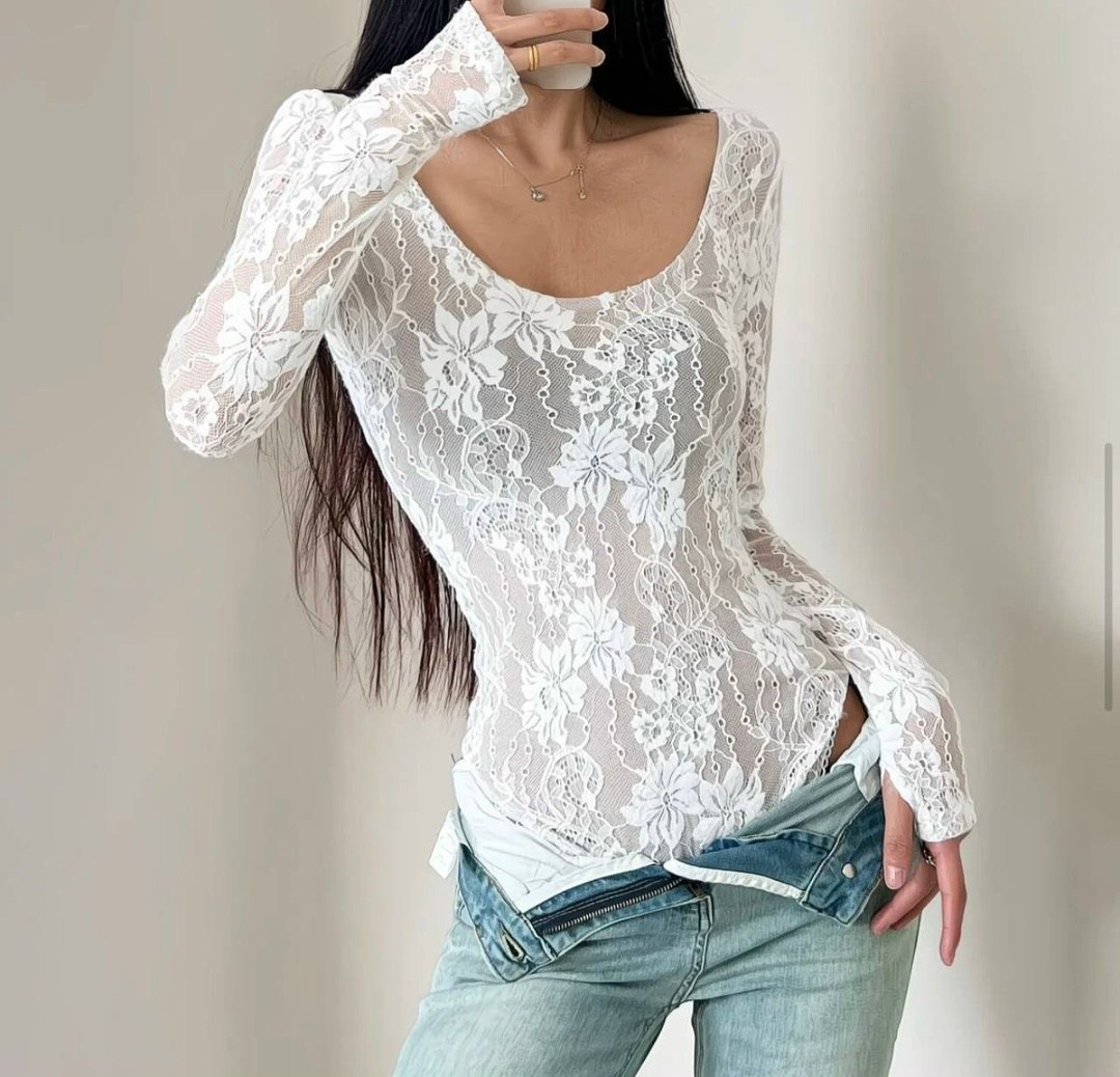 кружевная блузка,кружевной топ,кружевная блузка из полиэстера,блузка боди,боди женская