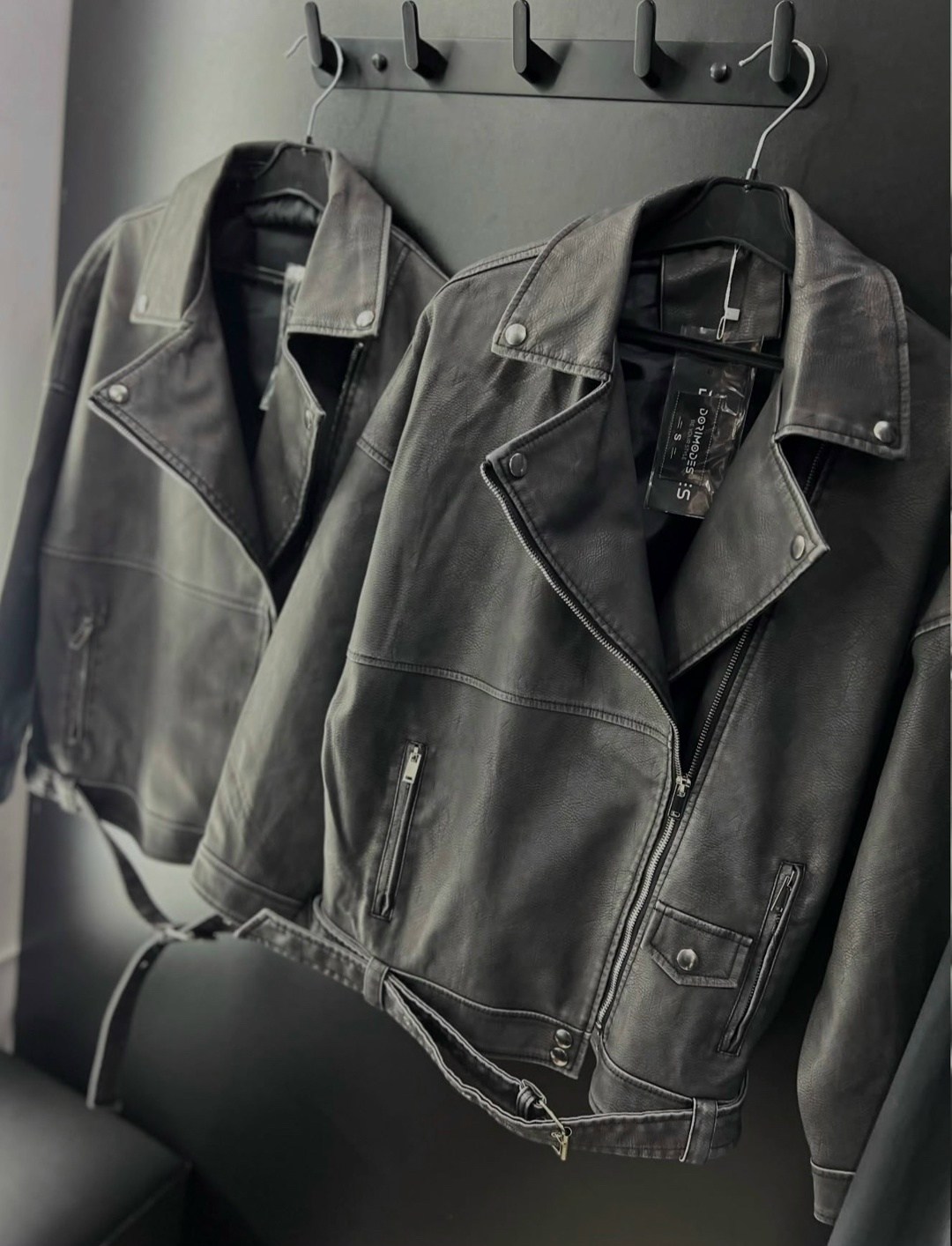 куртка косуха,косуха,куртка косуха кожаная,косуха серая винтажная куртка кожаная оверсайз aftfbasic,женская косуха