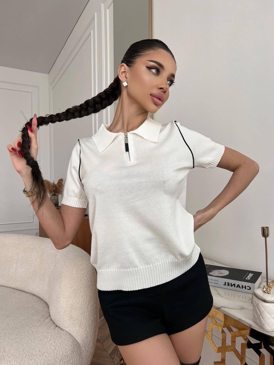 женская кофта,кофта поло,женская футболка поло,джемпер женский поло,женская футболка