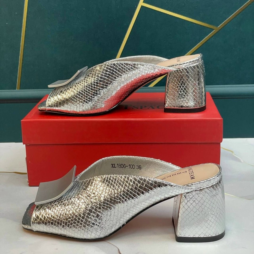 , женская,женские сабо,босоножки серебристые,женские шлепанцы