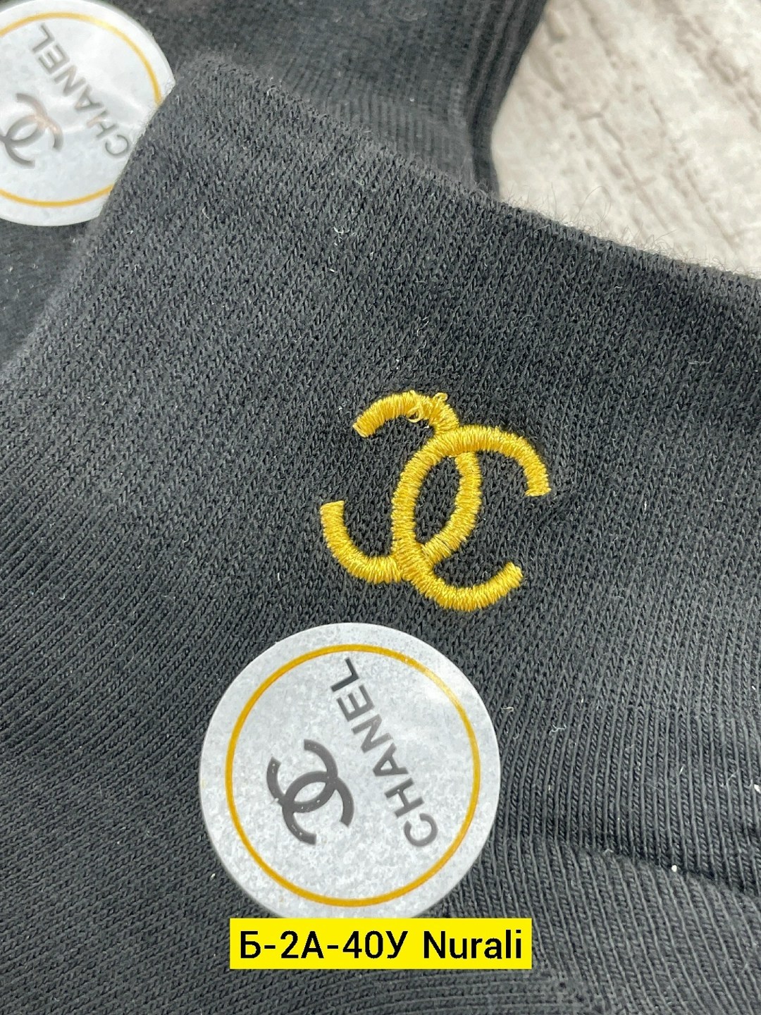 шапка chanel,шапка шанель,шапка chanel бини с отворотом черная,шапка chanel 60105-luxe,шапка-бини вязаная эластичная chanel