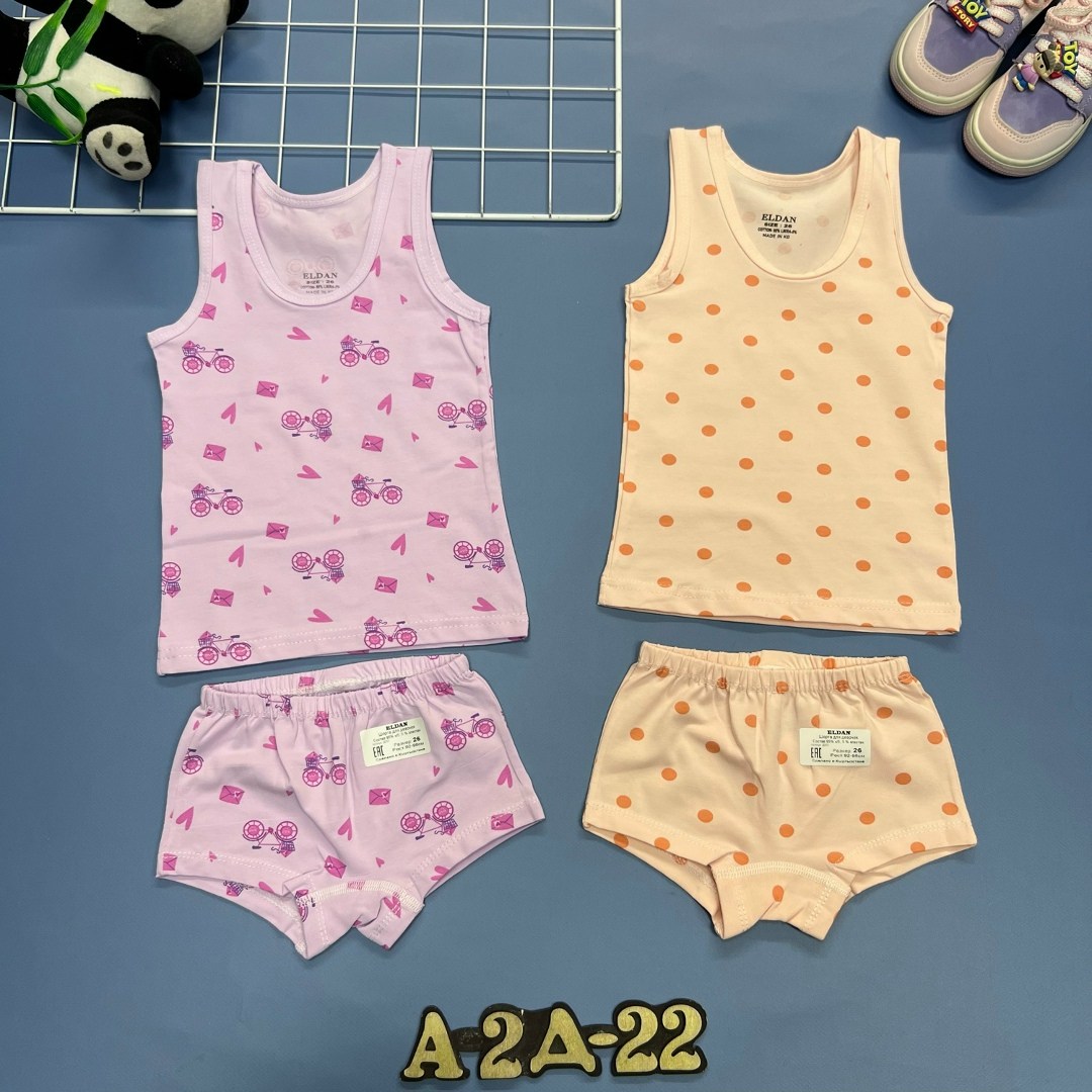 комплект нижнего белья для девочек,майка трусы комплект,комплект,белье детское комплект,комплект нижнего белья детский