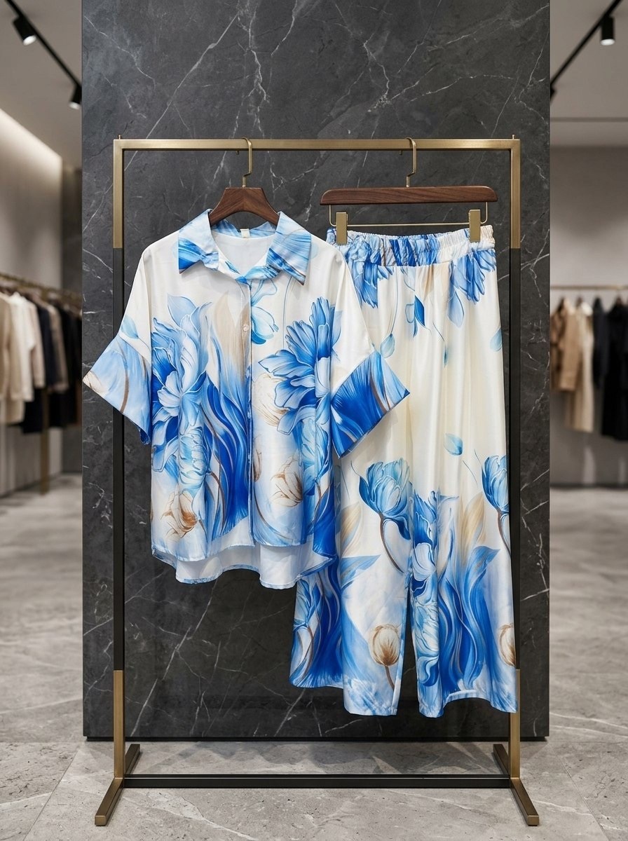 брючный костюм 6060п синий/бежевый разноцветный,брючный костюм 6060п синий/бежевый,костюм брючный 6060п синий + бежевый iva collection,костюм/комплект 6060п синий, бежевый размер 46-52,женский брючный