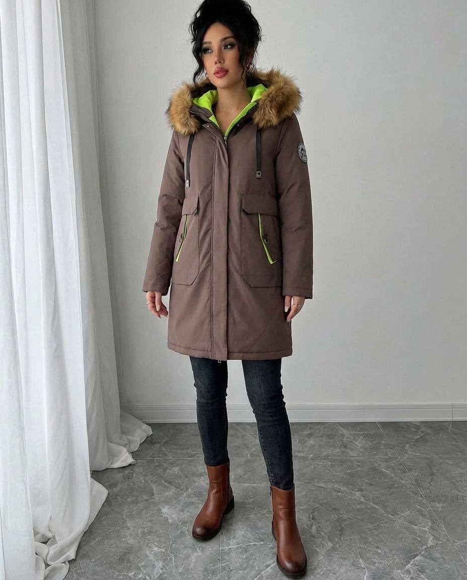 зимняя куртка женская,женская парка,пуховик парка,куртка женская,зимняя куртка