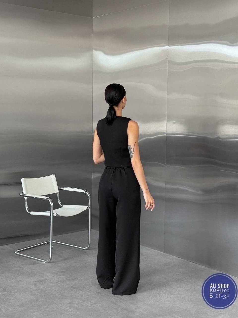 брючный костюм,женский брючный костюм,брюки с жилеткой,брючный костюм с жилетом,костюм брюки и жилет