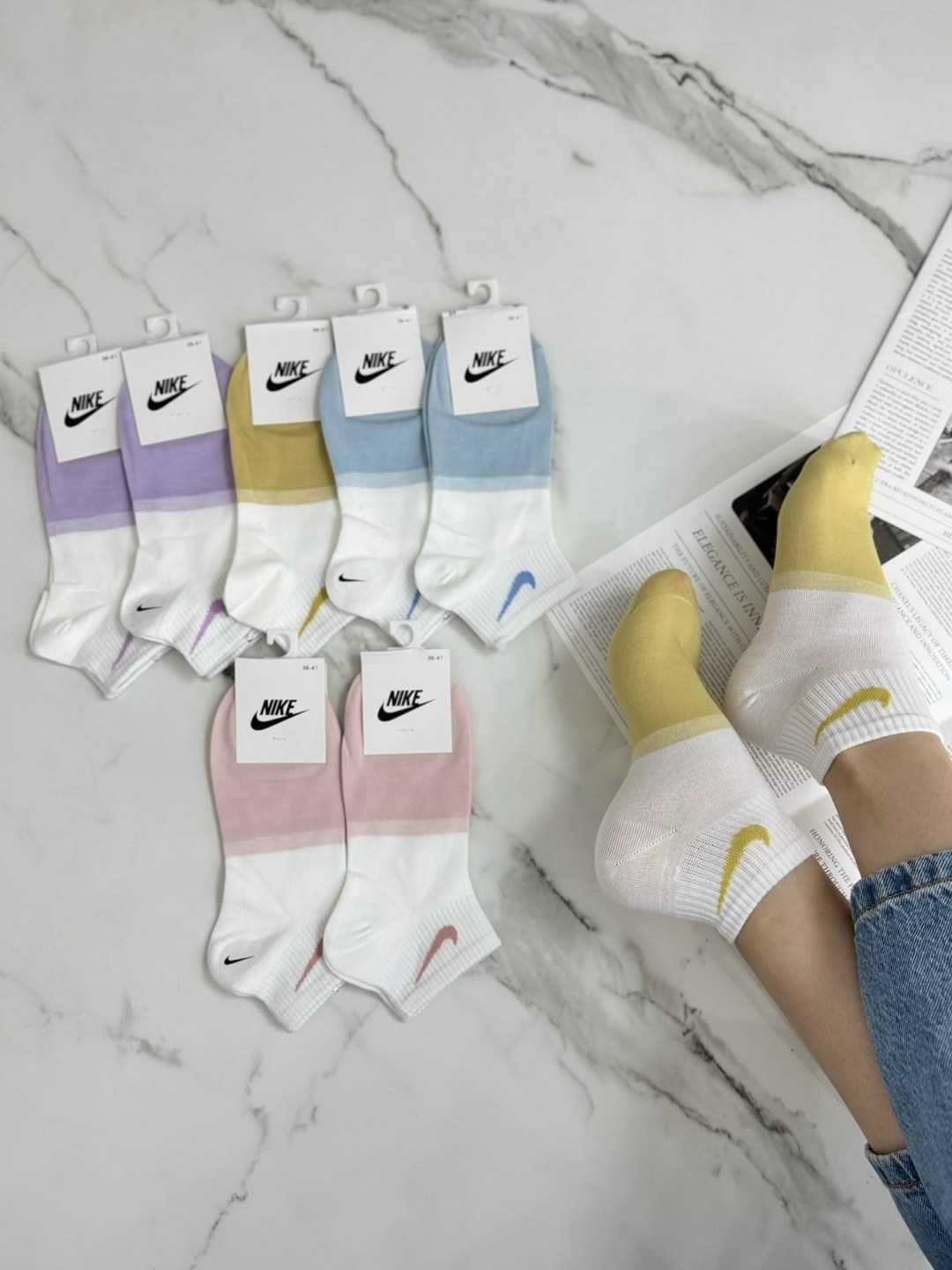 носки женские nike,комплект носков nike,комплект носки женские,носки спортивные женские,носки найк женские высокие