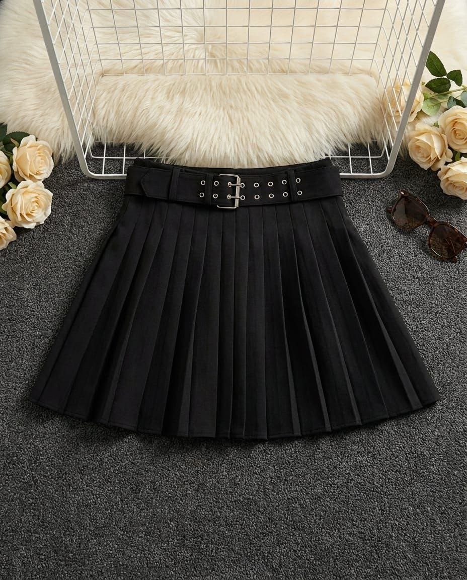 юбка,плиссированная шифоновая короткая юбка трапециевидной формы,женская плиссированная юбка,юбка короткая