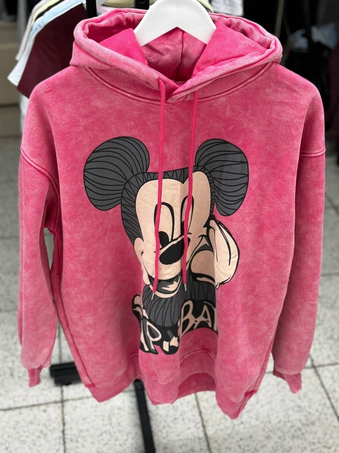 disney mickey mouse mineral wash hoodie,h&m pink disney hoodie,толстовка,кофта женская,pink mickey mouse hoodie h&m