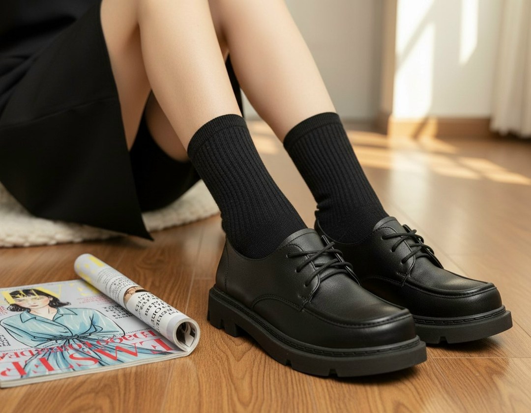 на плоской подошве, повседневные,женские туфли на плоской подошве,туфли на плоской подошве, женская