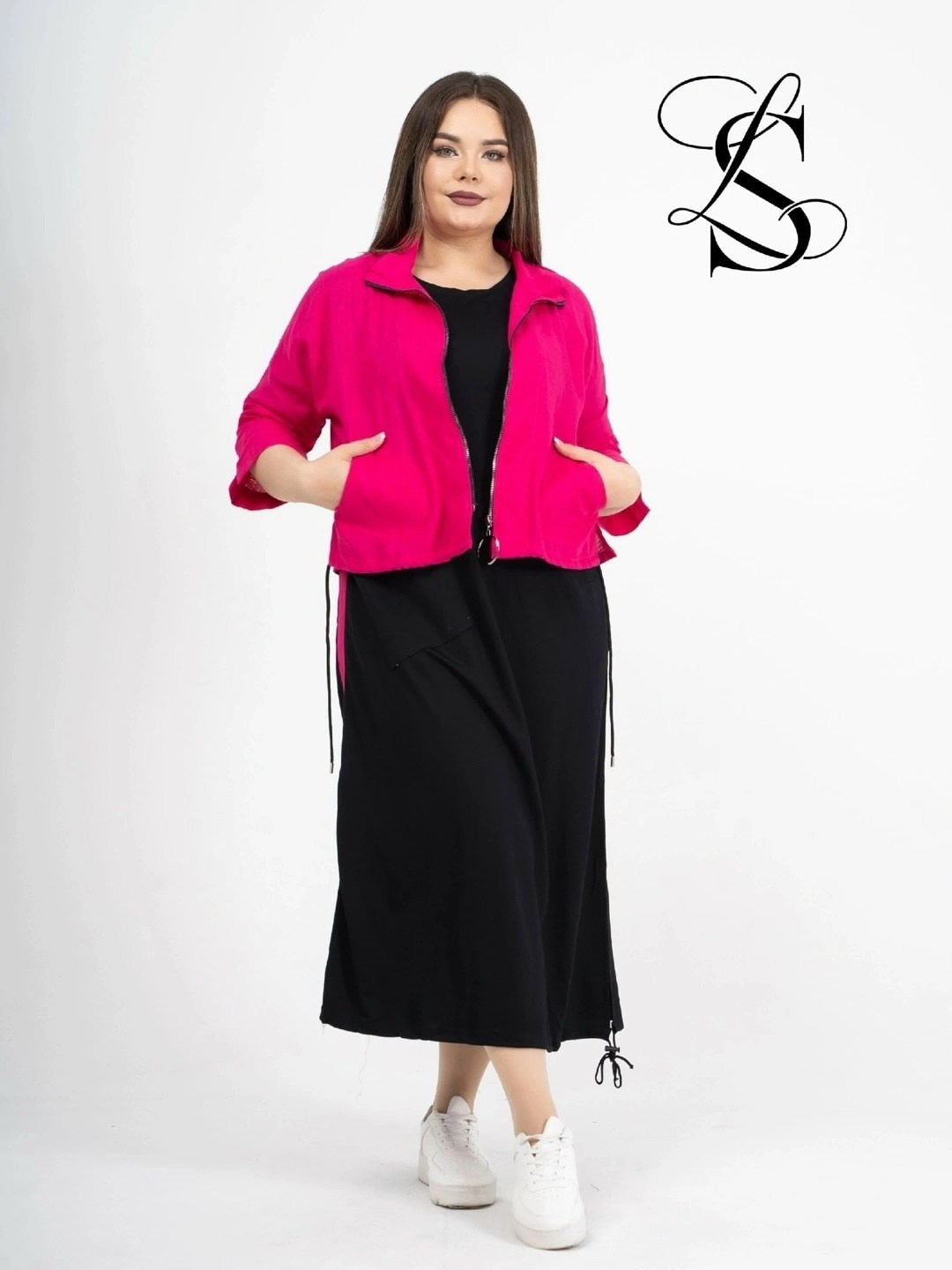 ,жакет,жакет для женщин,костюм женский двойка, больших размеров