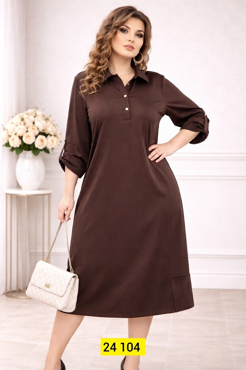 коричневое платье большого размера,платье коричневое,платье,платье olsi 0337474 коричневый,платье для полных женщин