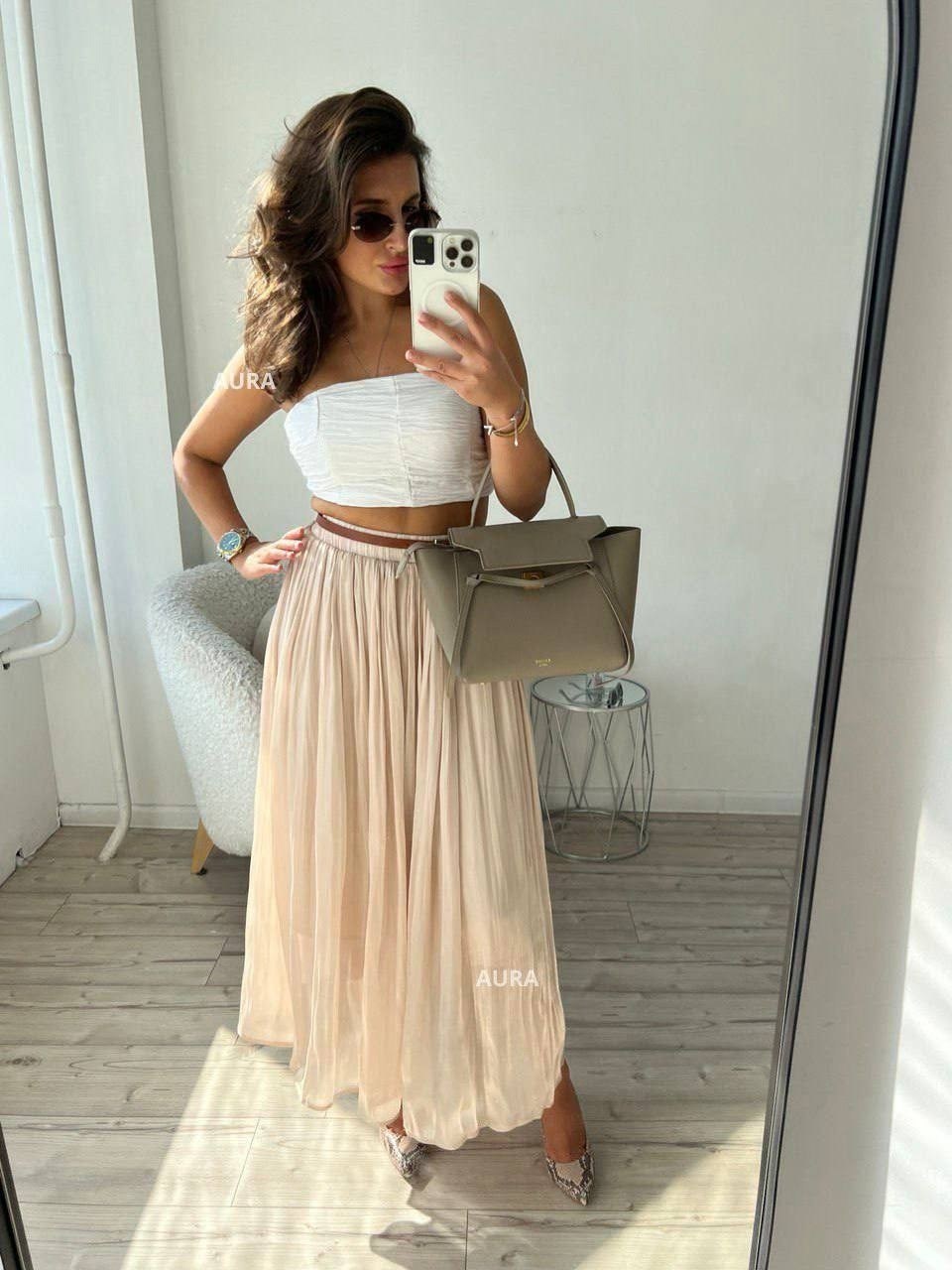 юбка летняя плиссе,юбка плиссе,бежевая юбка,юбка,плиссированная юбка