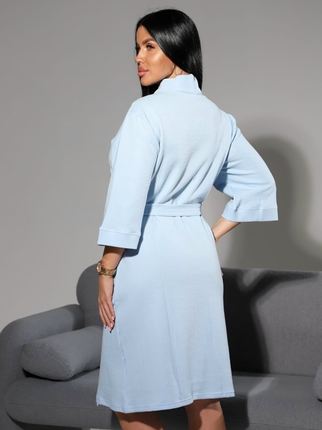 халат женский вафельный,халат вафельный,халат для бани женский вафельный,женский вафельный халат росхалат,банный вафельный халат