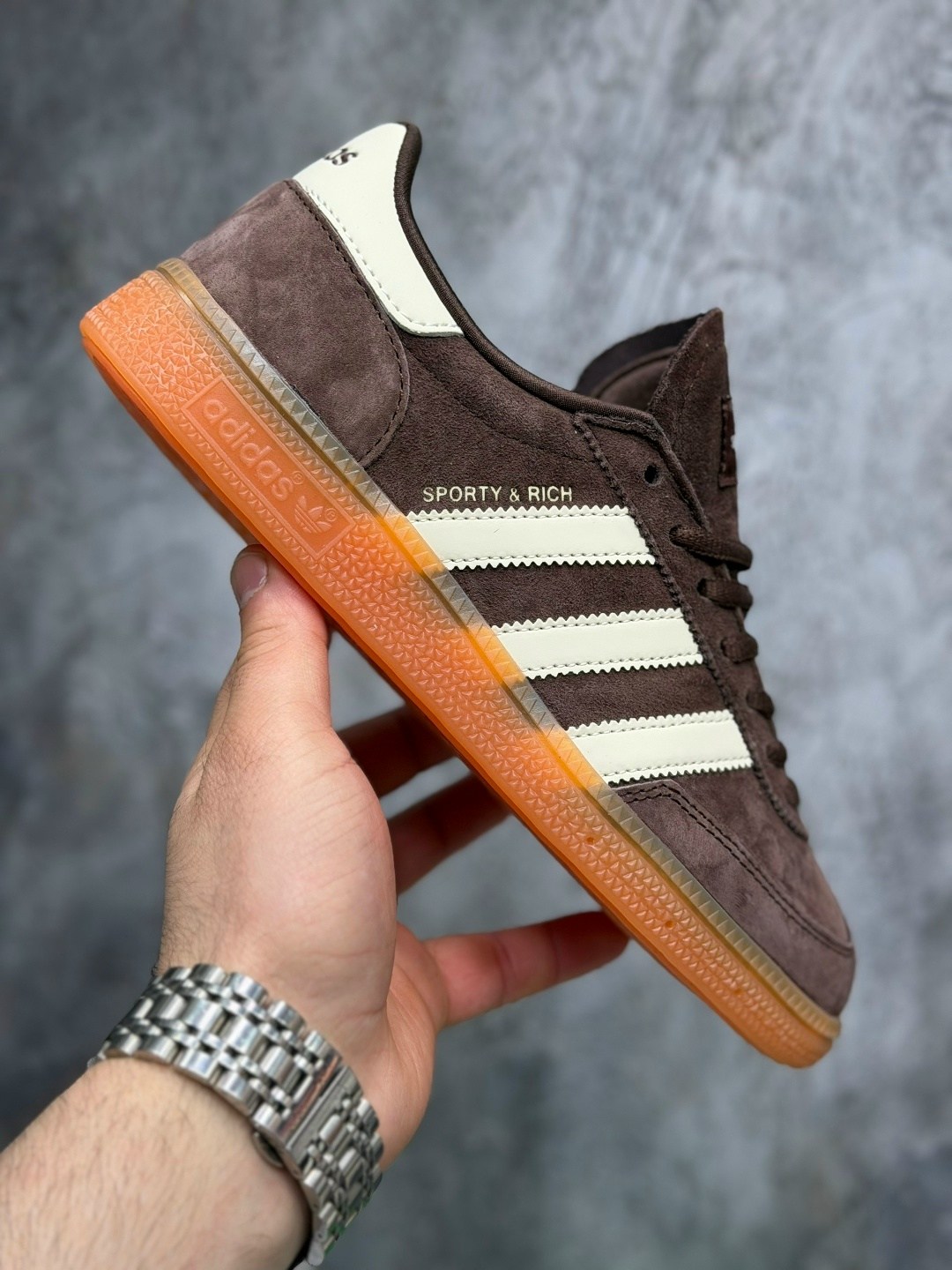 кроссовки adidas handball spezial,кроссовки adidas spezial,adidas sporty & rich,кроссовки adidas,кеды adidas handball spezial sporty & rich brown