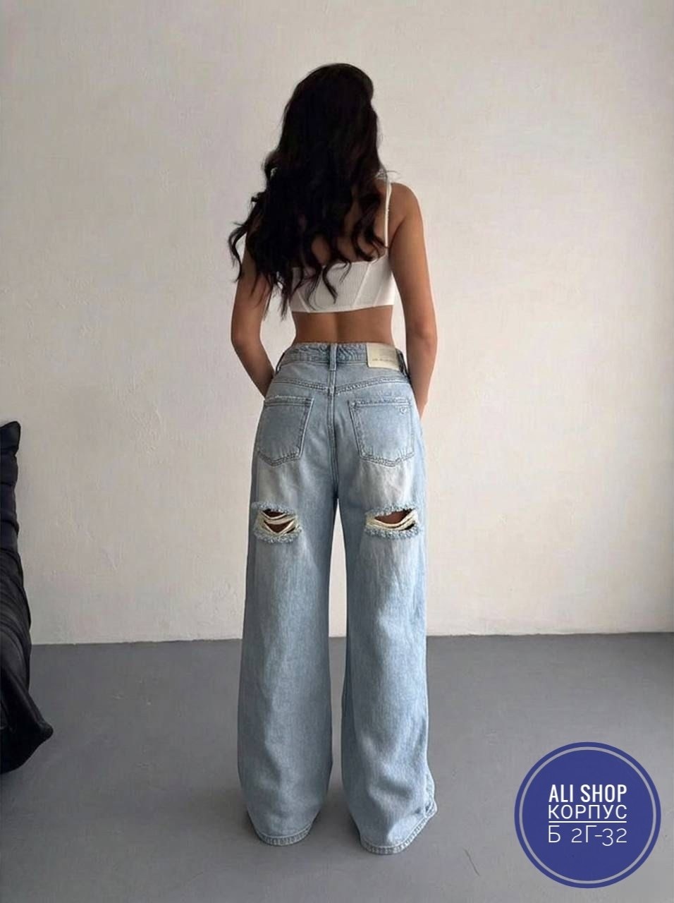 джинсы широкие с высокой посадкой vailo,широкие джинсы,джинсы широкие с высокой посадкой kenchin 365382404,женские джинсы,джинсы широкие с высокой посадкой kenchin